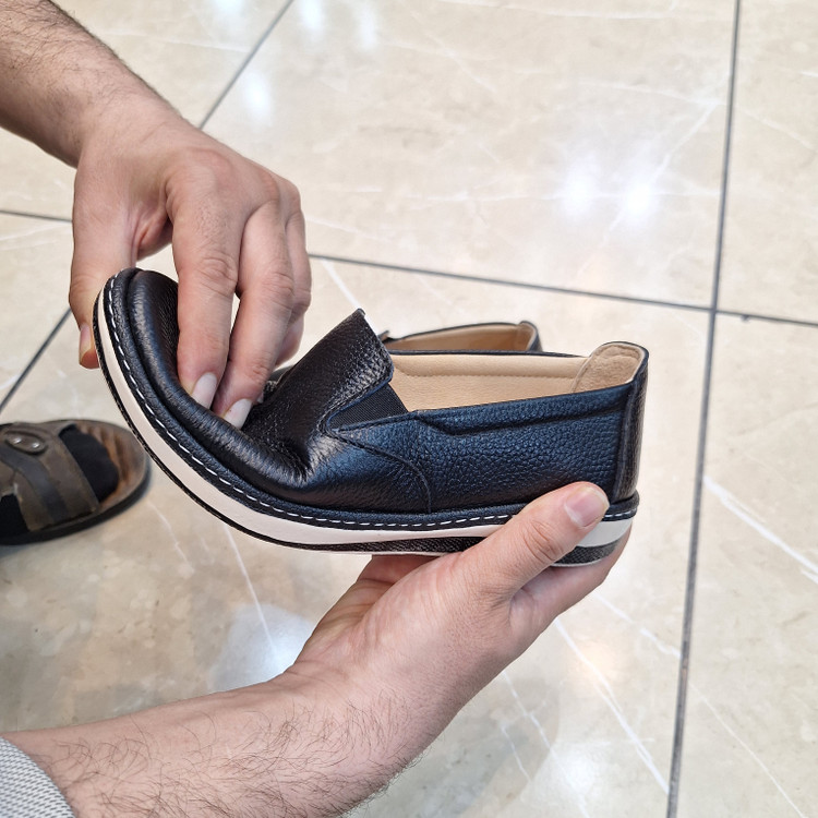 کفش زنانه تمام چرم طبی و راحتی