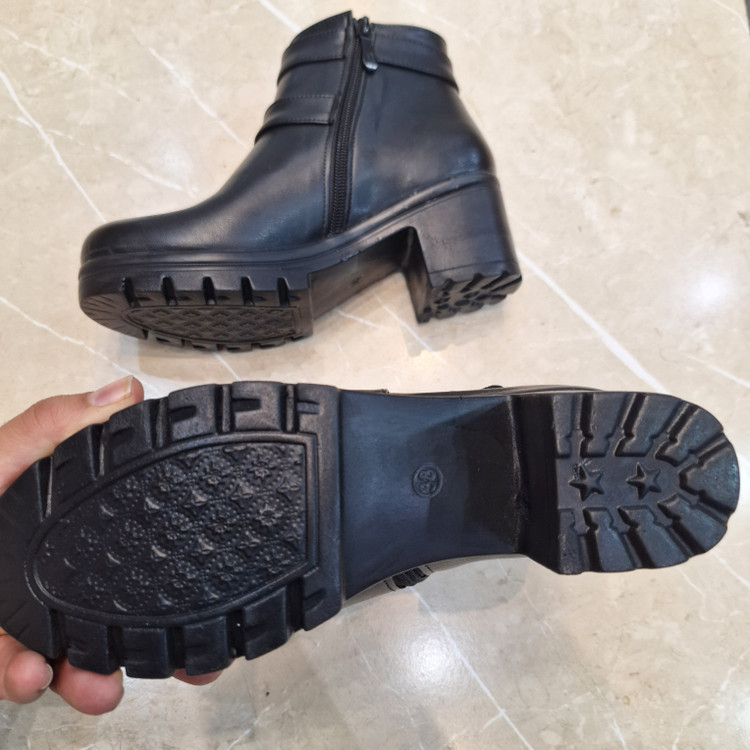 بوت زنانه دو کمر بغل زیپ